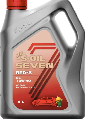 S-OIL 5 red SL 10W-40 4л