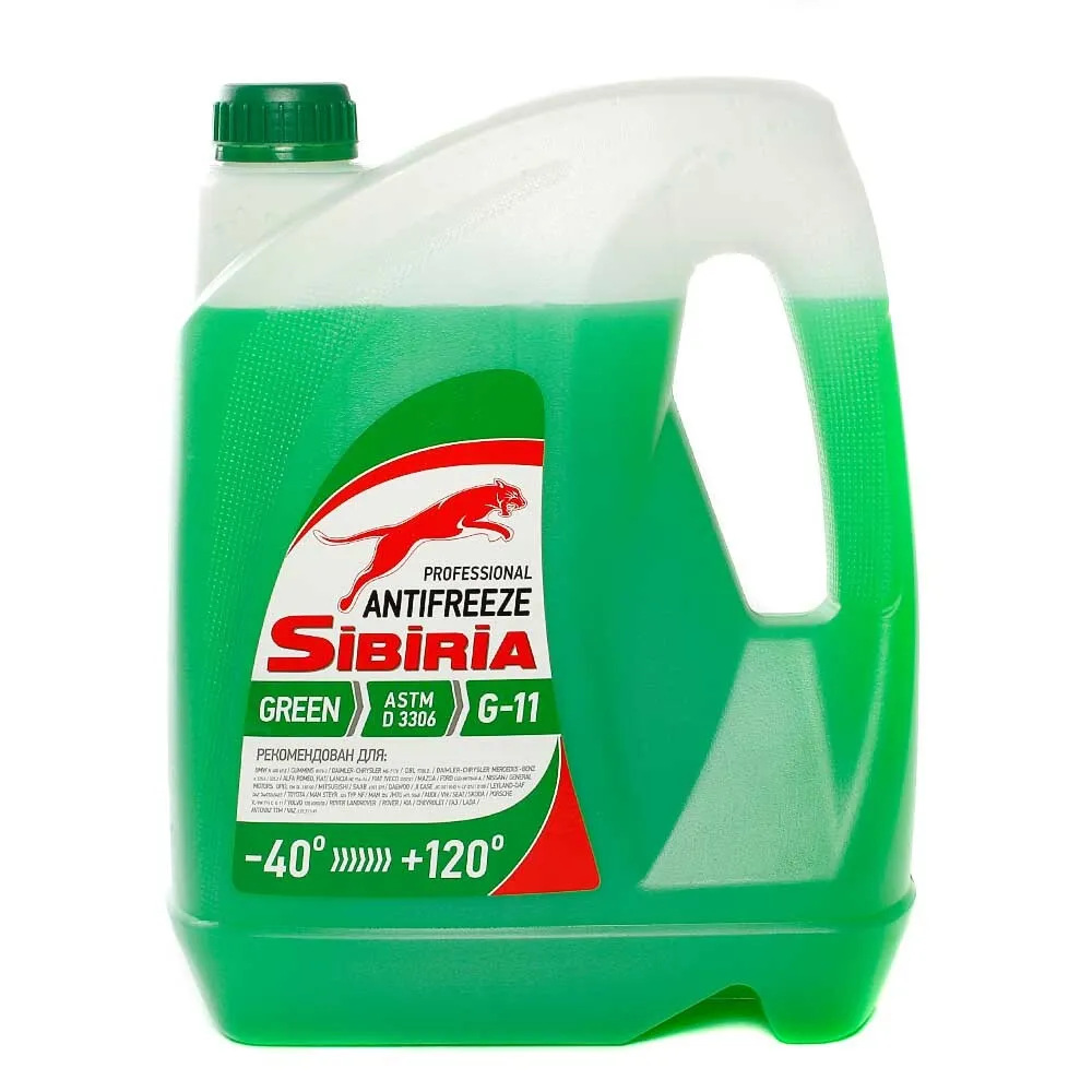 Антифриз Sibiria-40 зел. 5кг