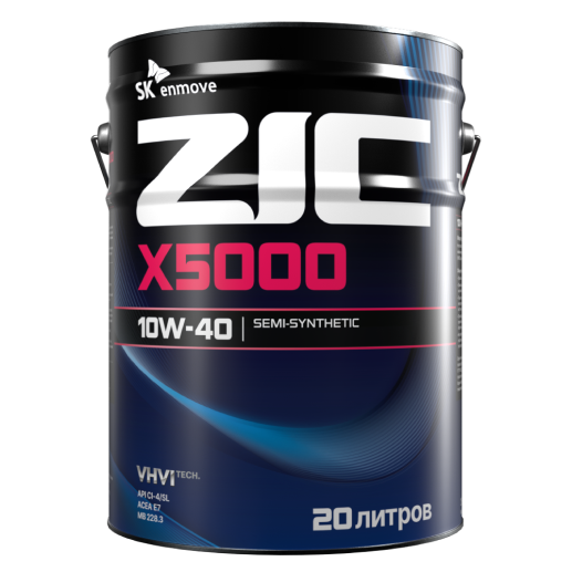 ZIC X5000 DIES.CI-4/SL 10w-40 20L