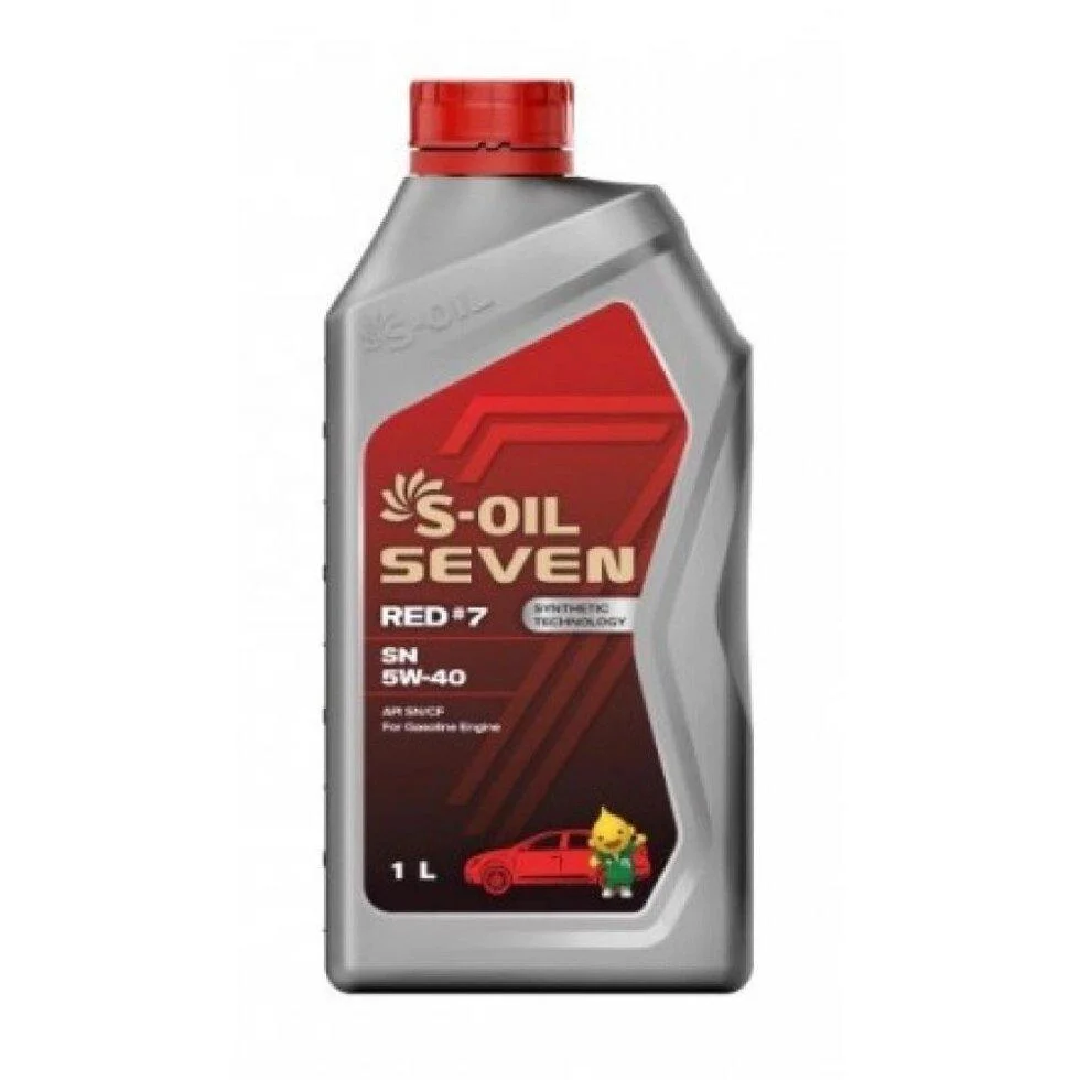 S-OIL 7 red SN 5W-40 1л