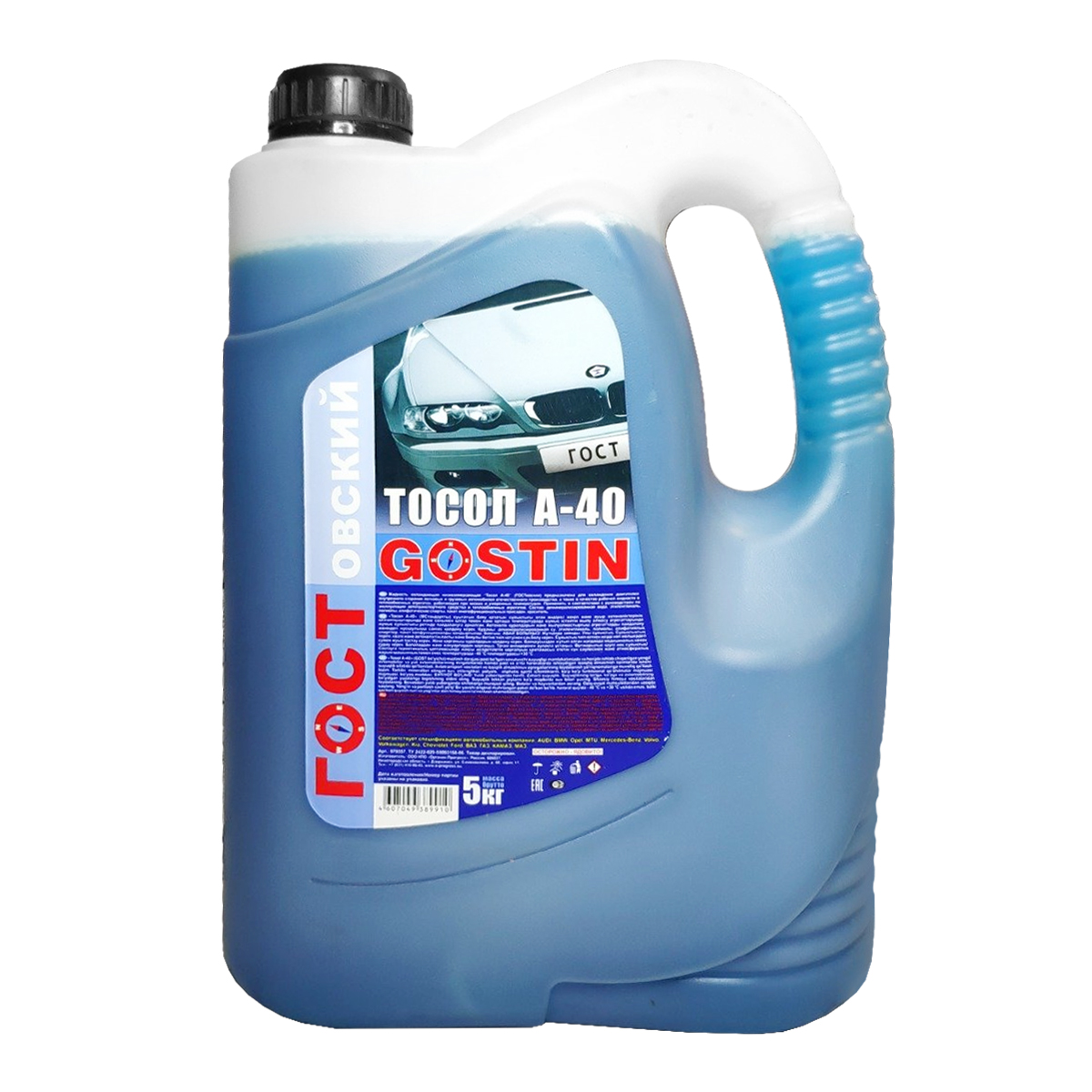 Тосол Гост А-40  4,2кг(5л фасовка)
