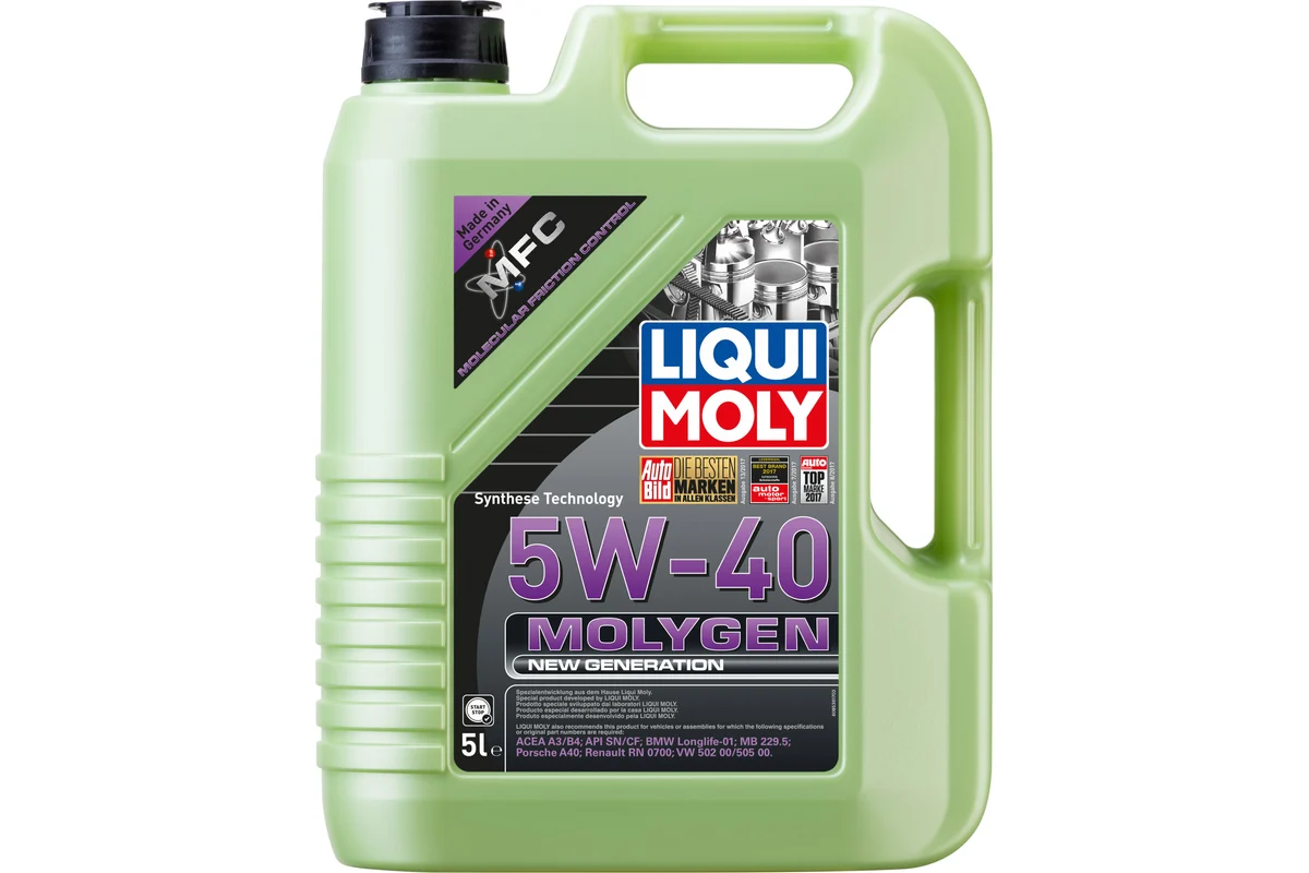 L/M MOLYGEN 8536 New Gen. 5w40 5л