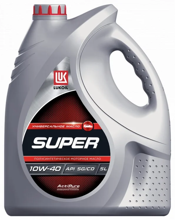 ЛУКОЙЛ СУПЕР 10w40 5л по цене 4л п/с АКЦИЯ