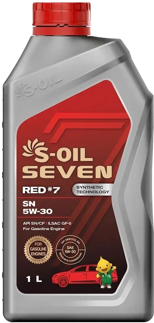 S-OIL 7 red SN 5W-30 1л