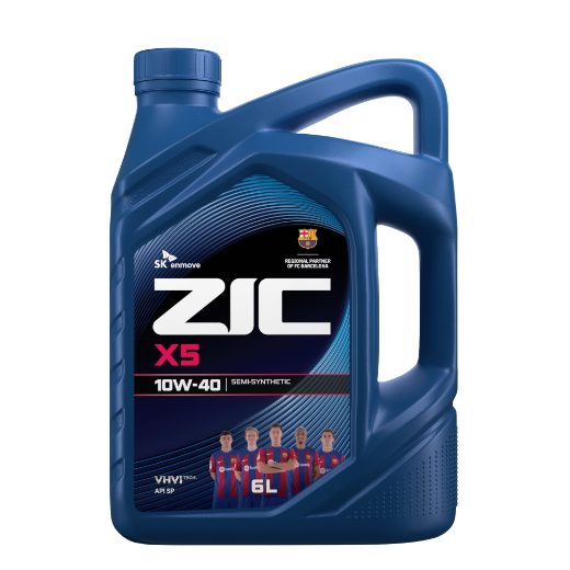 ZIC X5 A 10w40 п/с 6л